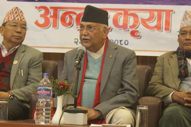 यात्रामा प्राप्त सुझाव पूरा गर्ने अध्यक्ष ओलीको प्रतिबद्धता
